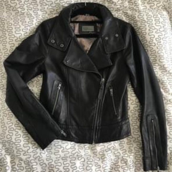 Like new Mackage Aritzia exclusive leather jacket - Picture 6 of 12